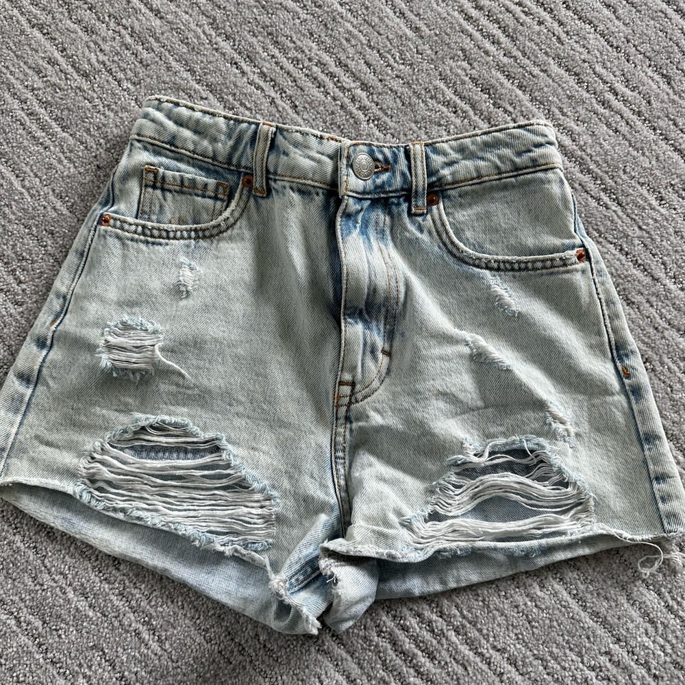 Zara denim shorts